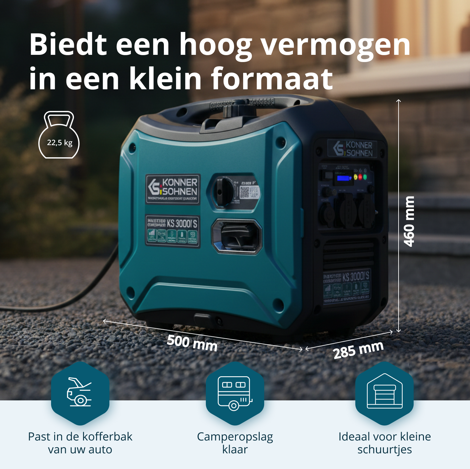 Invertergenerator KS 3000i S