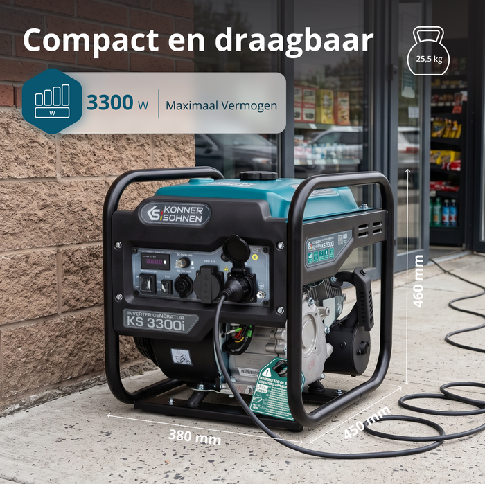 Invertergenerator KS 3300i