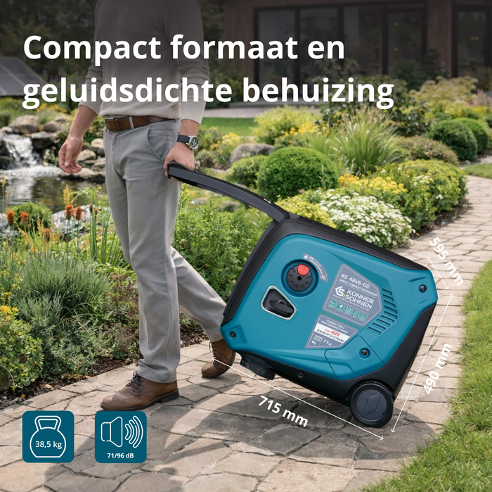 KS 48VS-DC Gelijkstroomgenerator, versie 50–55V