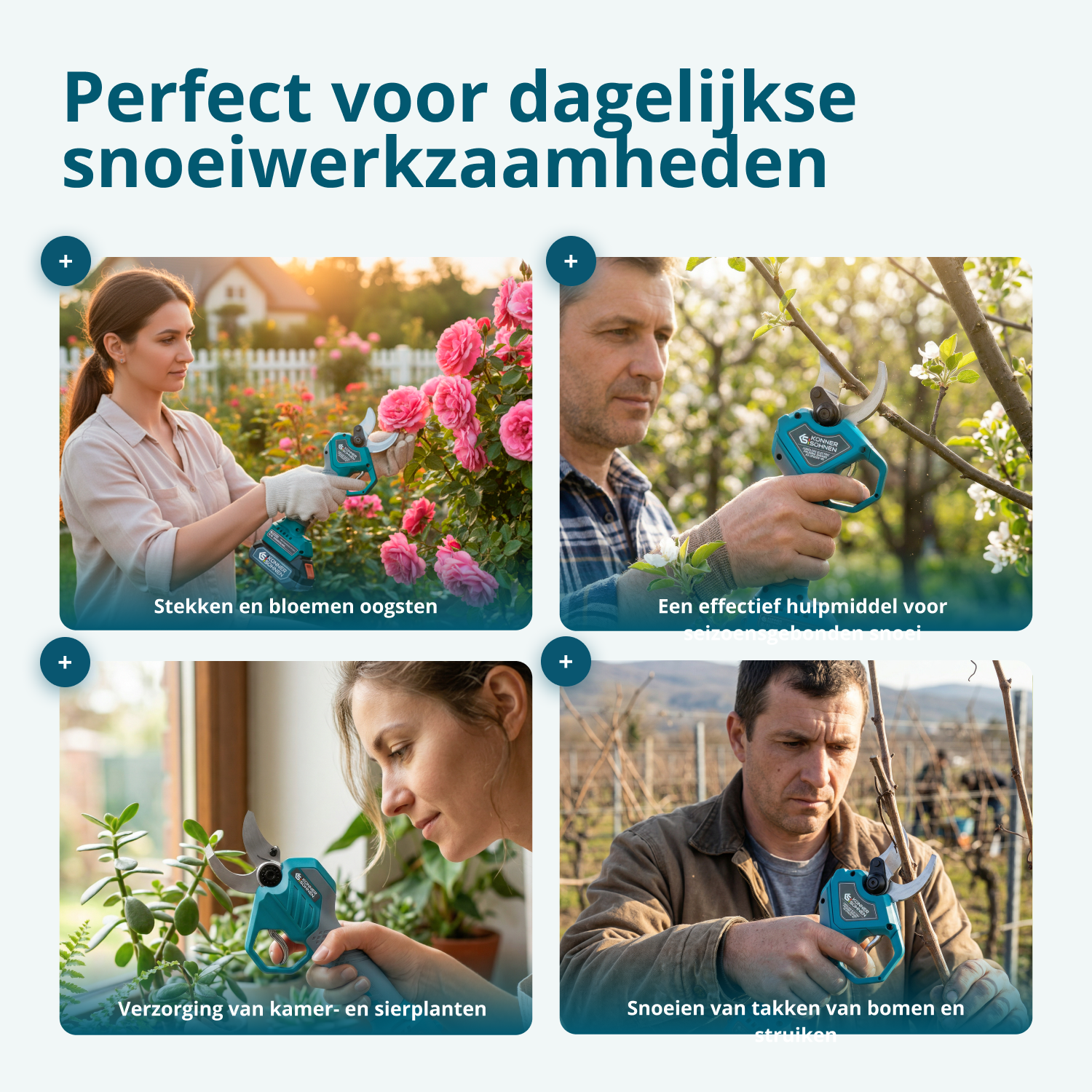 Accu-takenschaar KS CPS20V-40