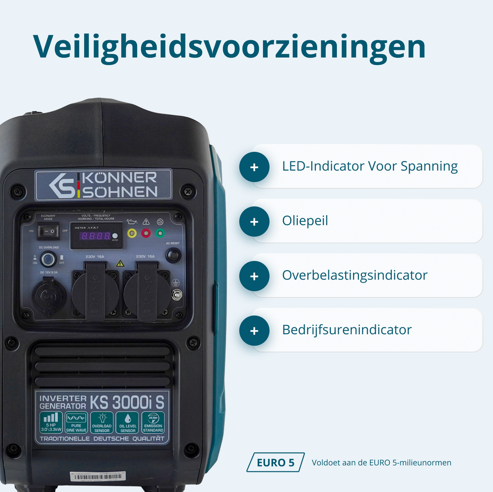 Invertergenerator KS 3000i S