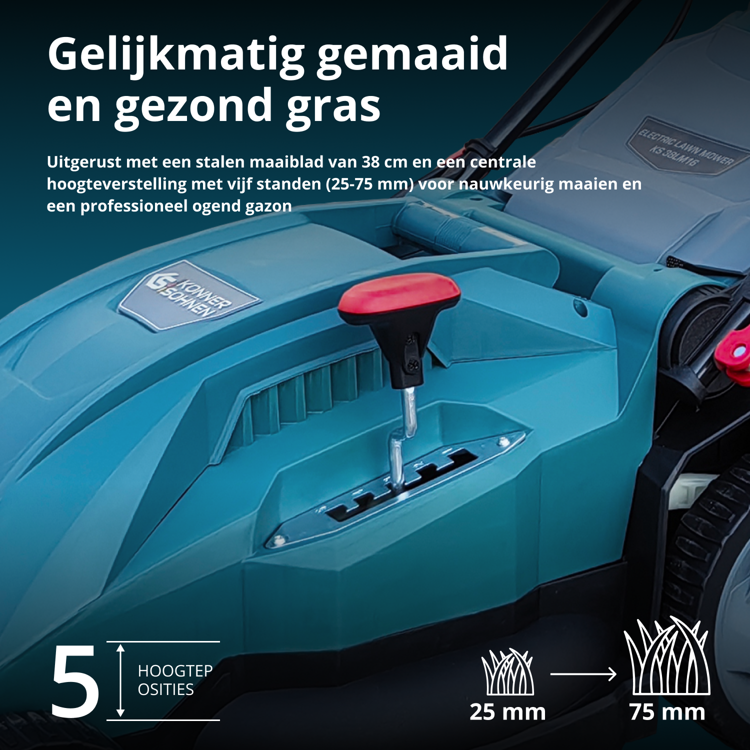 Elektrische Grasmaaier KS 38LM16