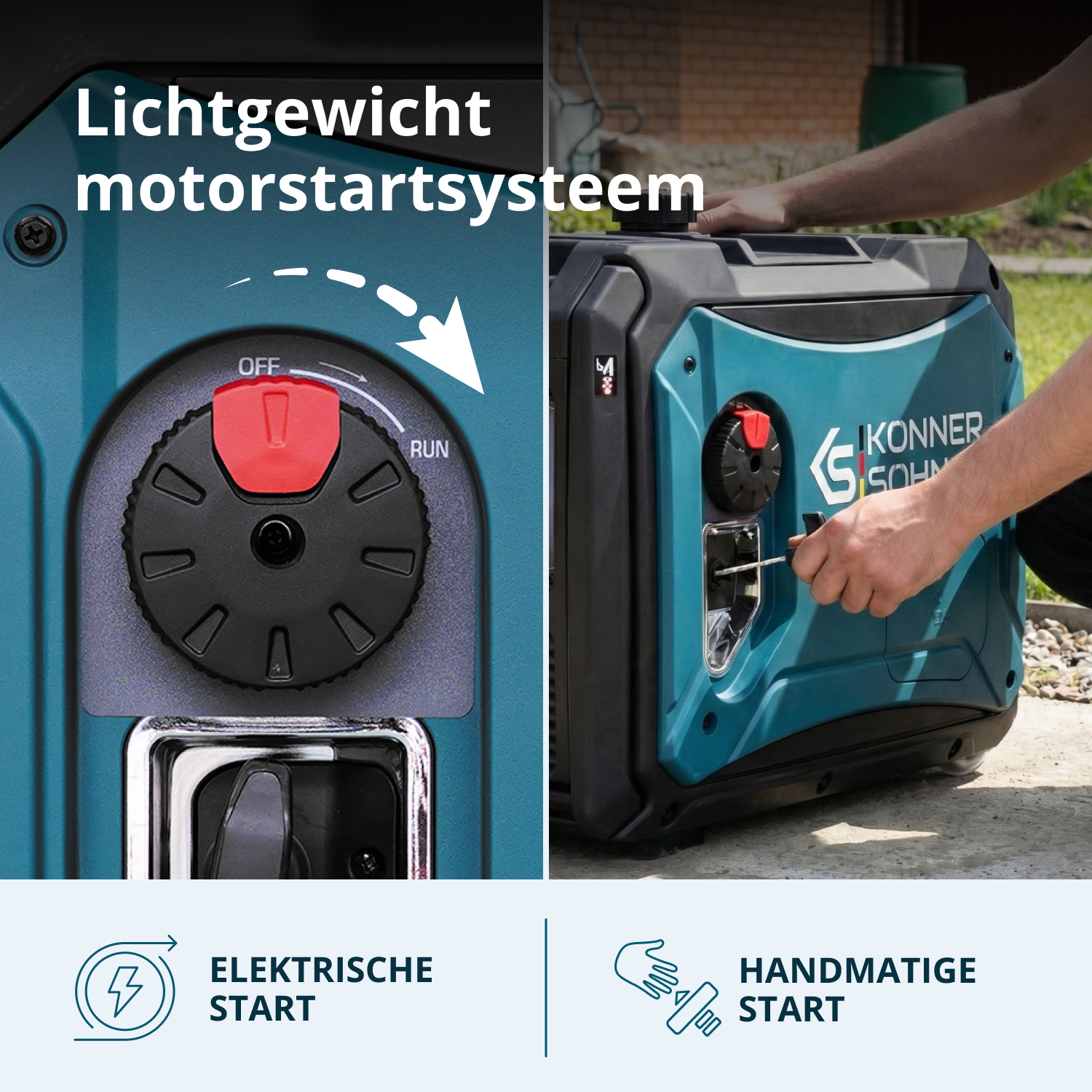 Invertergenerator KS 4000iE S