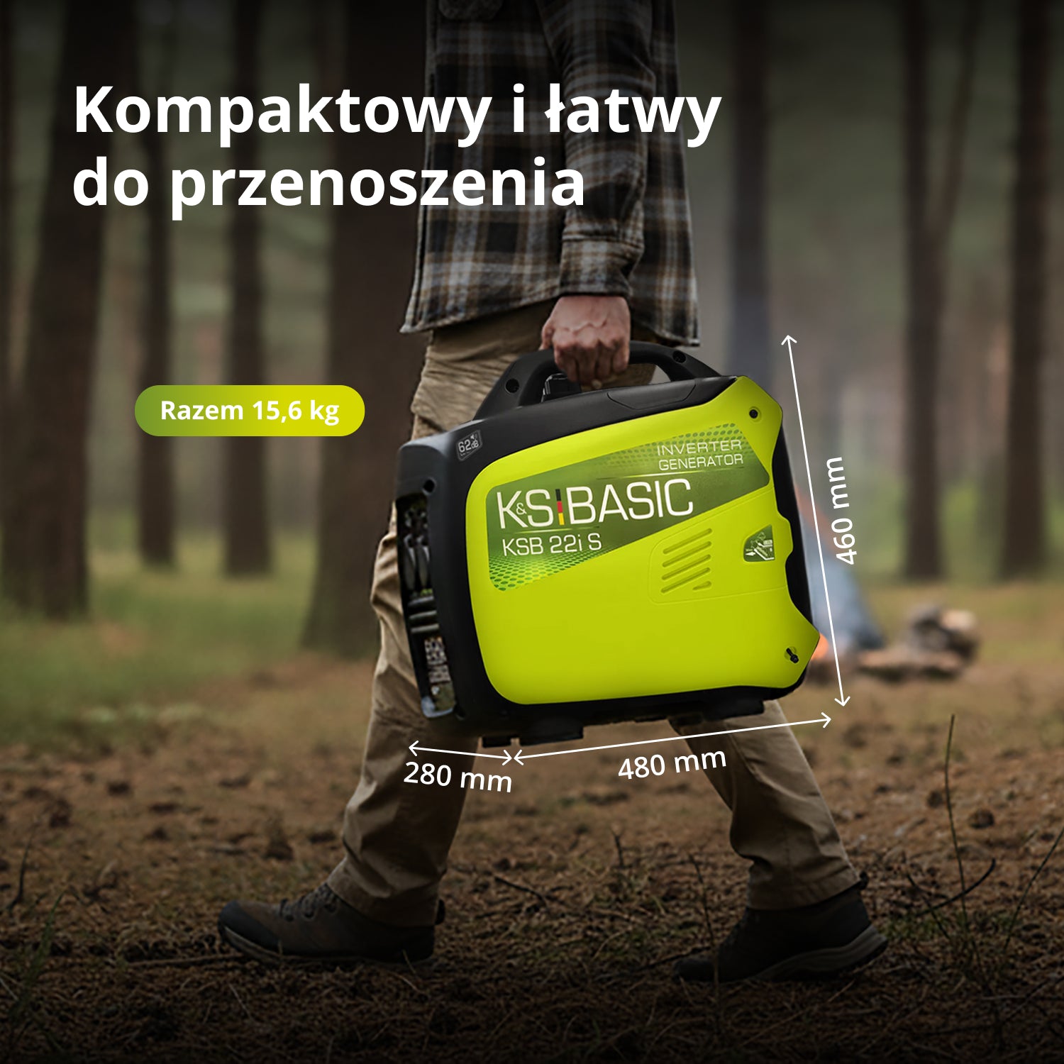 Agregat inwerterowy KSB 22i S (Odnowiony – Stan doskonały)