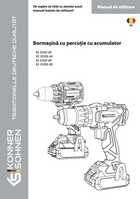 Bormașină cu percuție cu acumulator KS D20V-60_80, KS ID20V-60_80