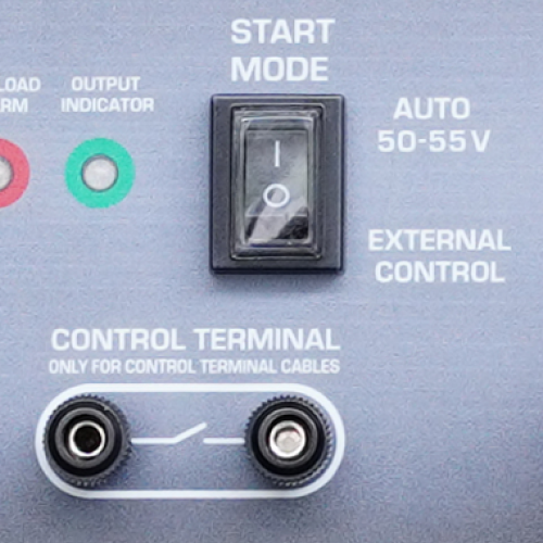 AUTO and EXTERNAL CONTROL modes