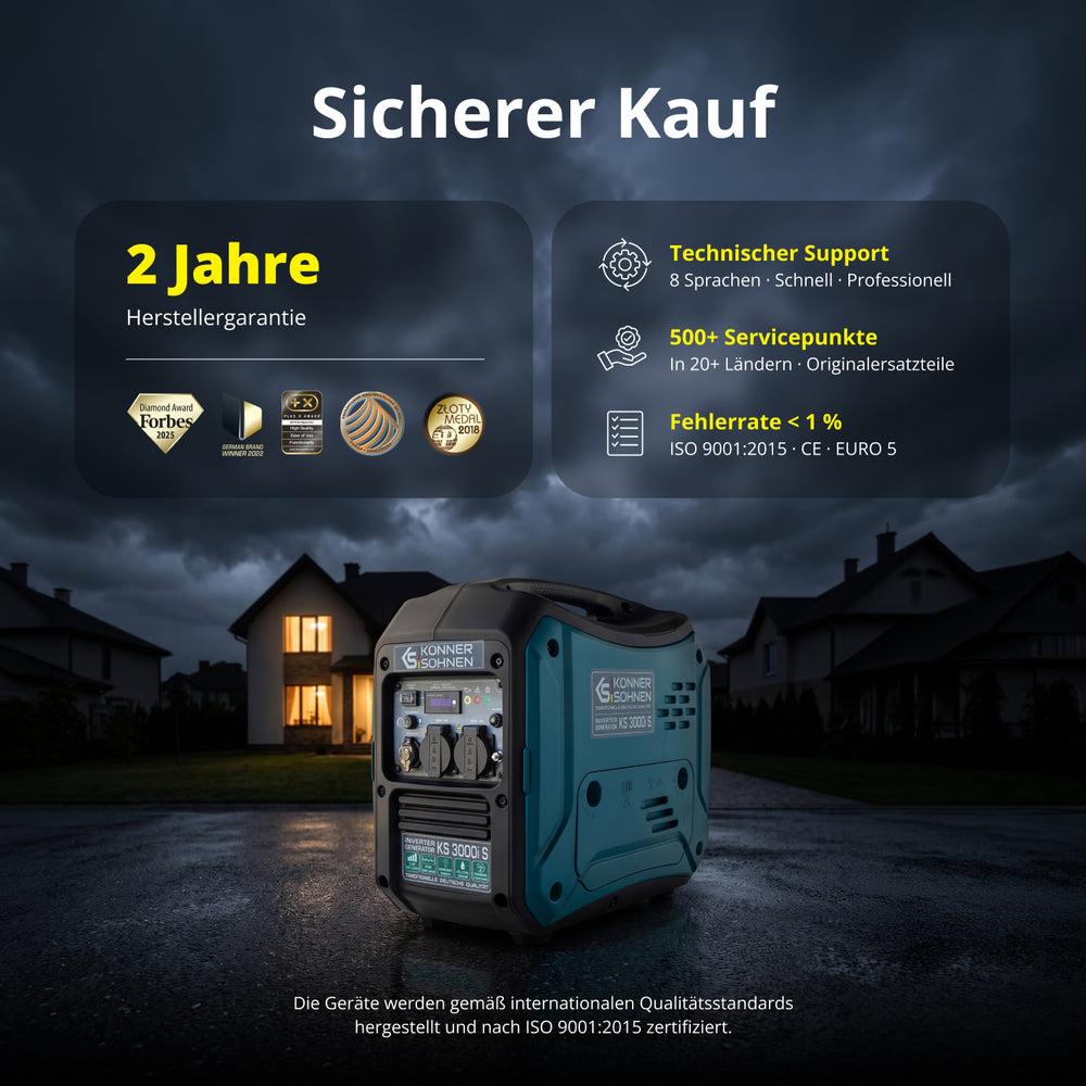 Invertergenerator KS 3000i S