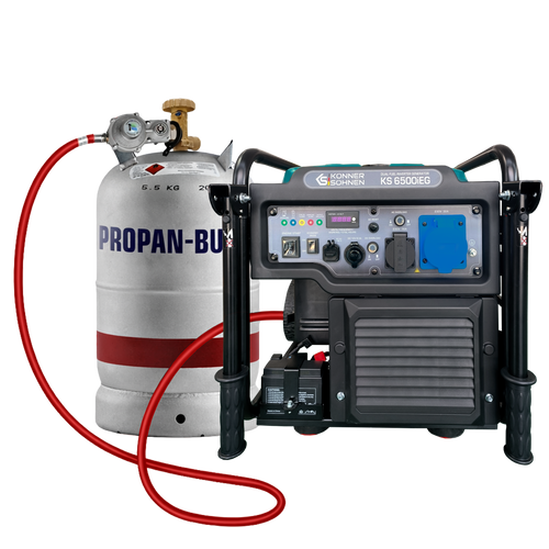 Generatore Inverter a Doppio Carburante KS 6500iEG