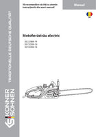 Motofierăstrău electric KS CS1800-14, KS CS2200-16, KS CS2400-18