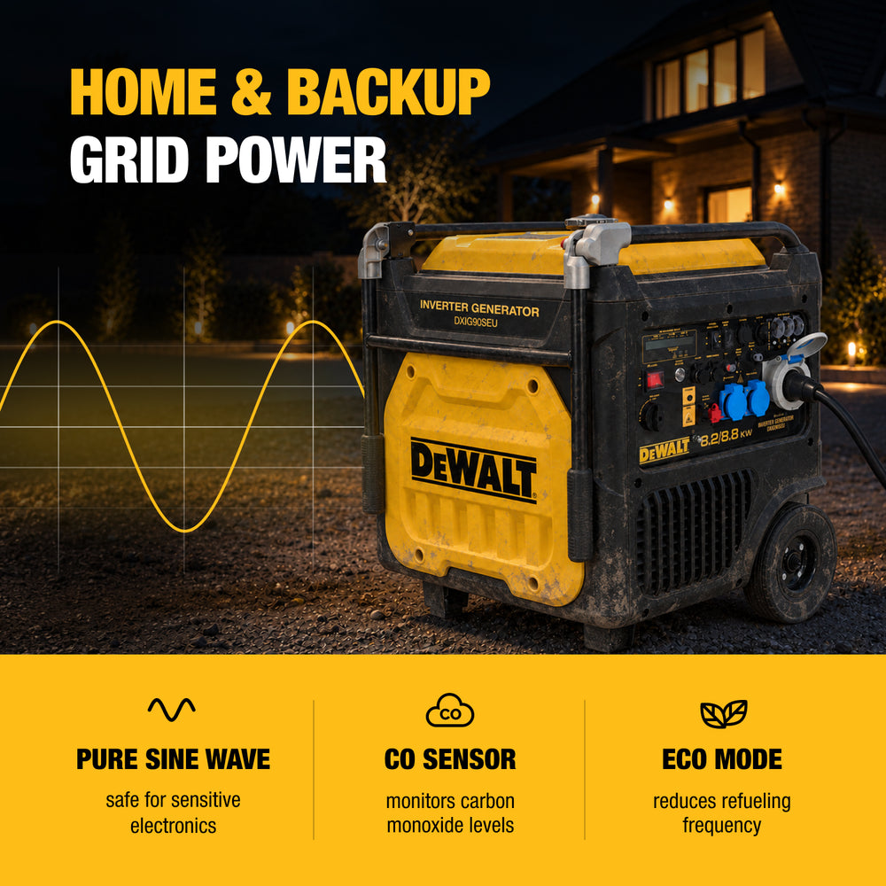 Gerador Inversor DeWALT DXIG90SEU