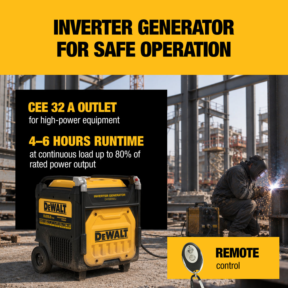 Gerador Inversor DeWALT DXIG90SEU
