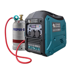 Gerador inversor a LPG/Gasolina KS 3000iG S