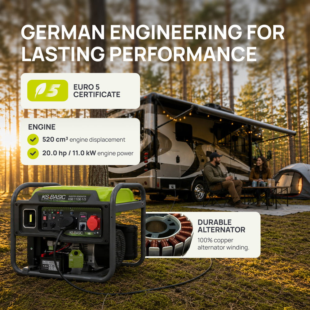 Inverterski generator KSB 110iE-1/3