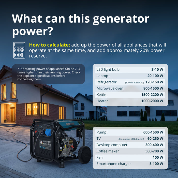 Invertorový generátor na LPG/benzín KS 8100iEG