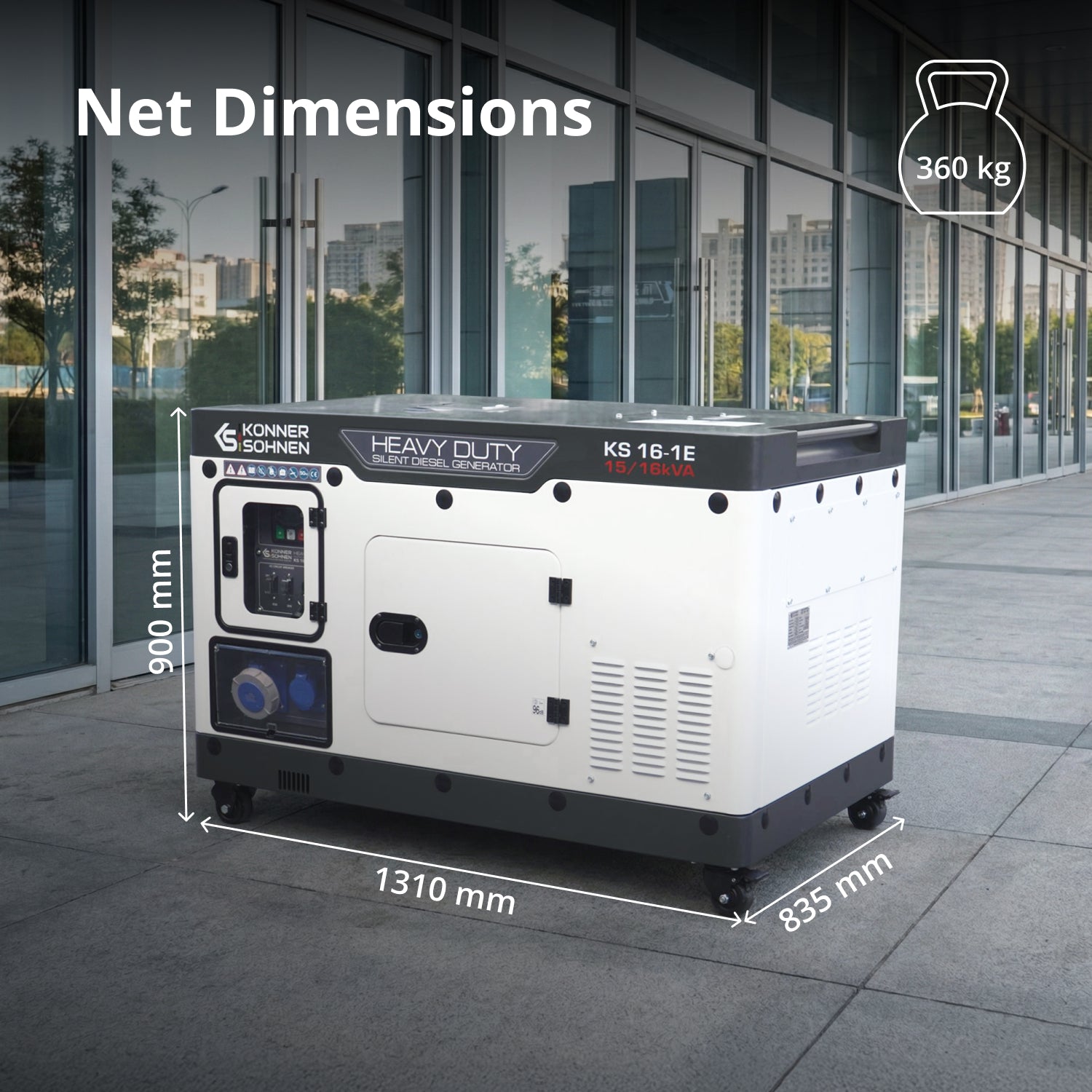 Ηλεκτροπαραγωγό Ζεύγος Diesel KS 16-1E