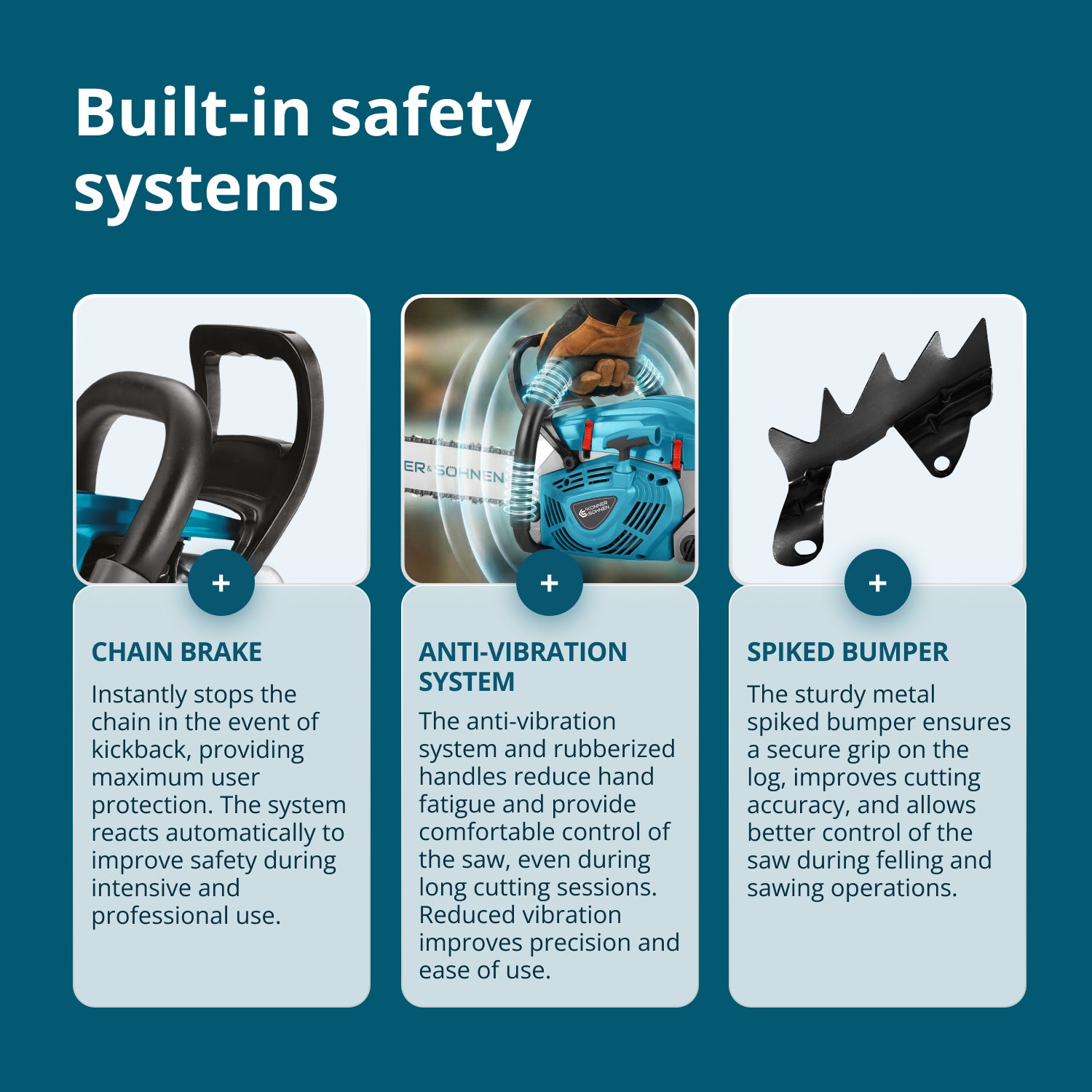 Benzinska motorna testera KS CS40G-20