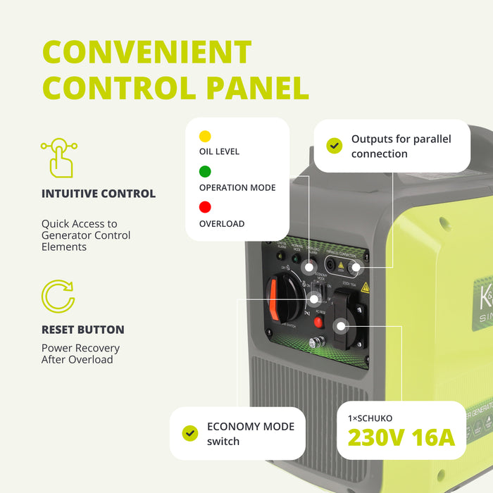 Γεννήτρια inverter KSB 18i S
