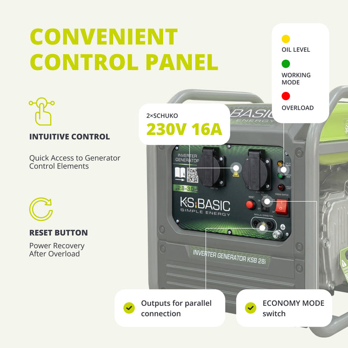Γεννήτρια inverter KSB 28i