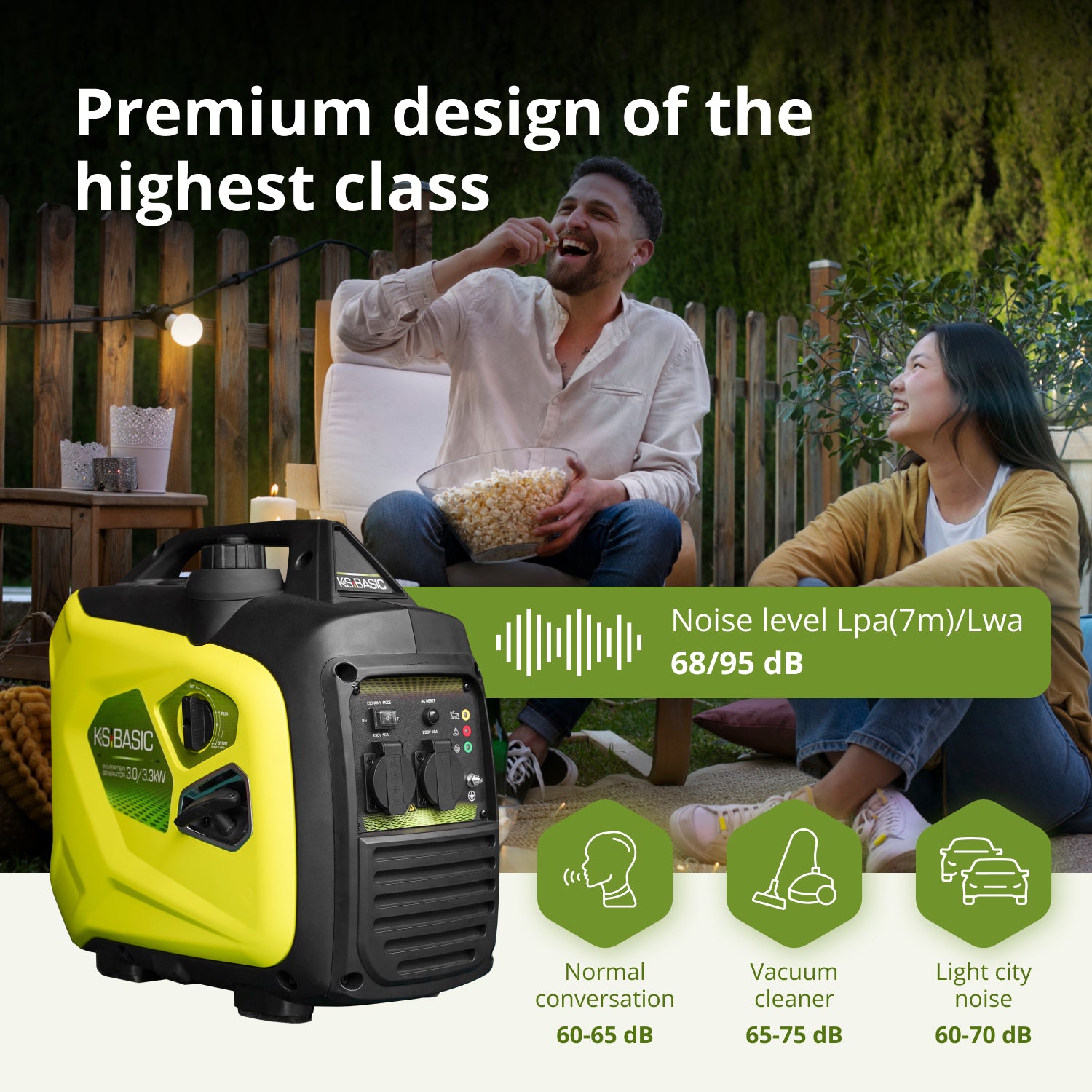 Inverter Generátor KSB 33i S