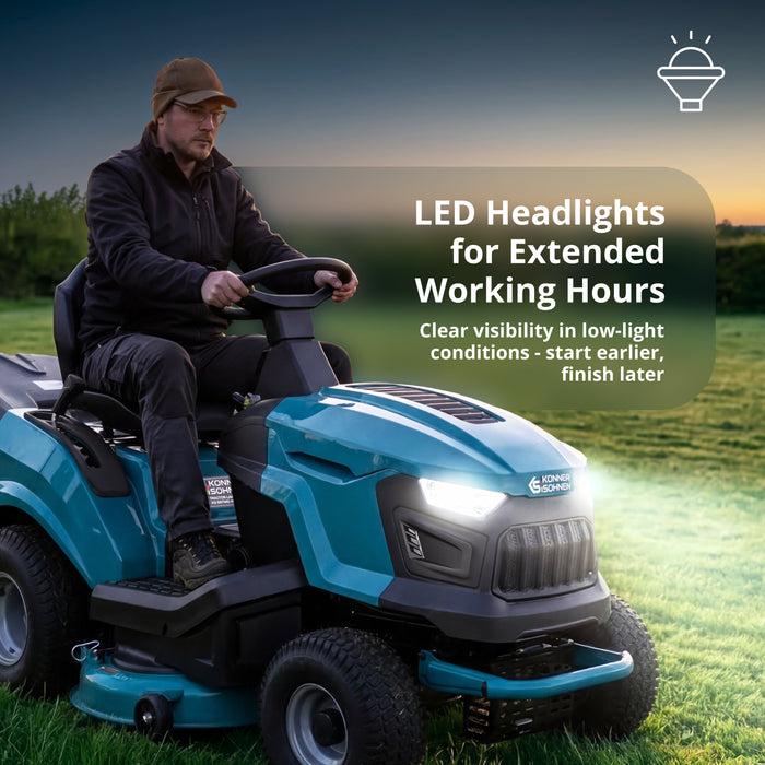 Benzines Traktor Fűnyíró KS 98TMG-H