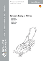 Cortacésped eléctrico KS 32LM12-BL, KS 38LM16-BL, KS 43LM20