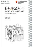 Generador Inversor KSB 28i, KSB 30i