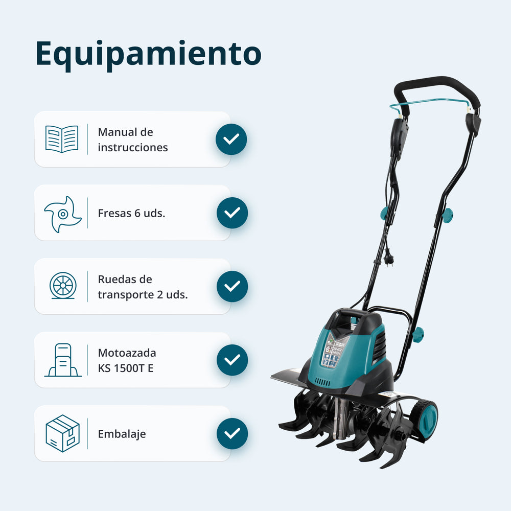 Motoazada eléctrica KS 1500T E