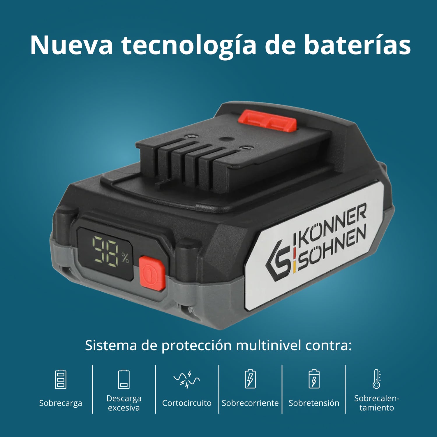 Batería de litio 20V KS 20V2-1