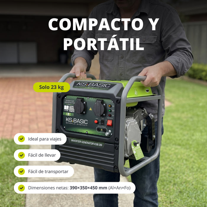 Generador inverter KSB 28i