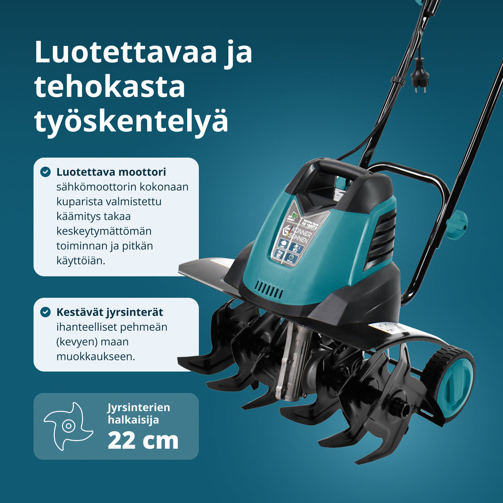 Sähköinen jyrsin KS 1500T E