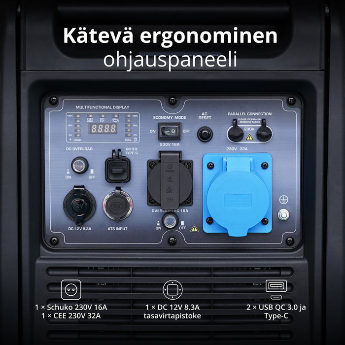 Invertterigeneraattori KS 6000iE S