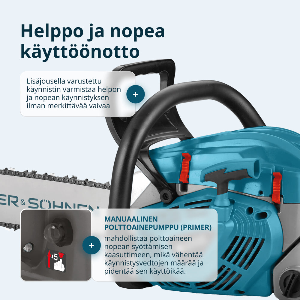 Bensiiniketjusaha KS CS40G-20