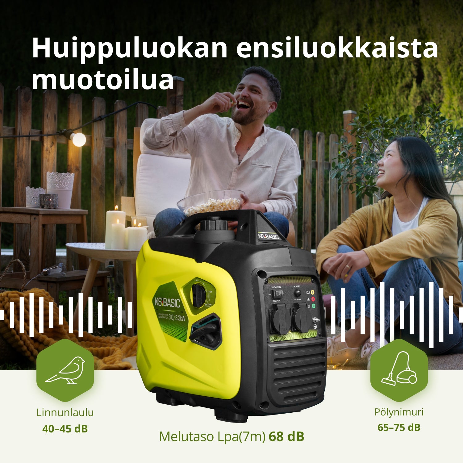 Invertteri Generaattori KSB 33i S