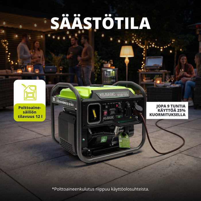 Invertterigeneraattori KSB 55i