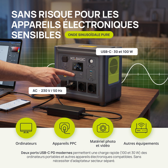 Station d’alimentation portable KSB 800PS