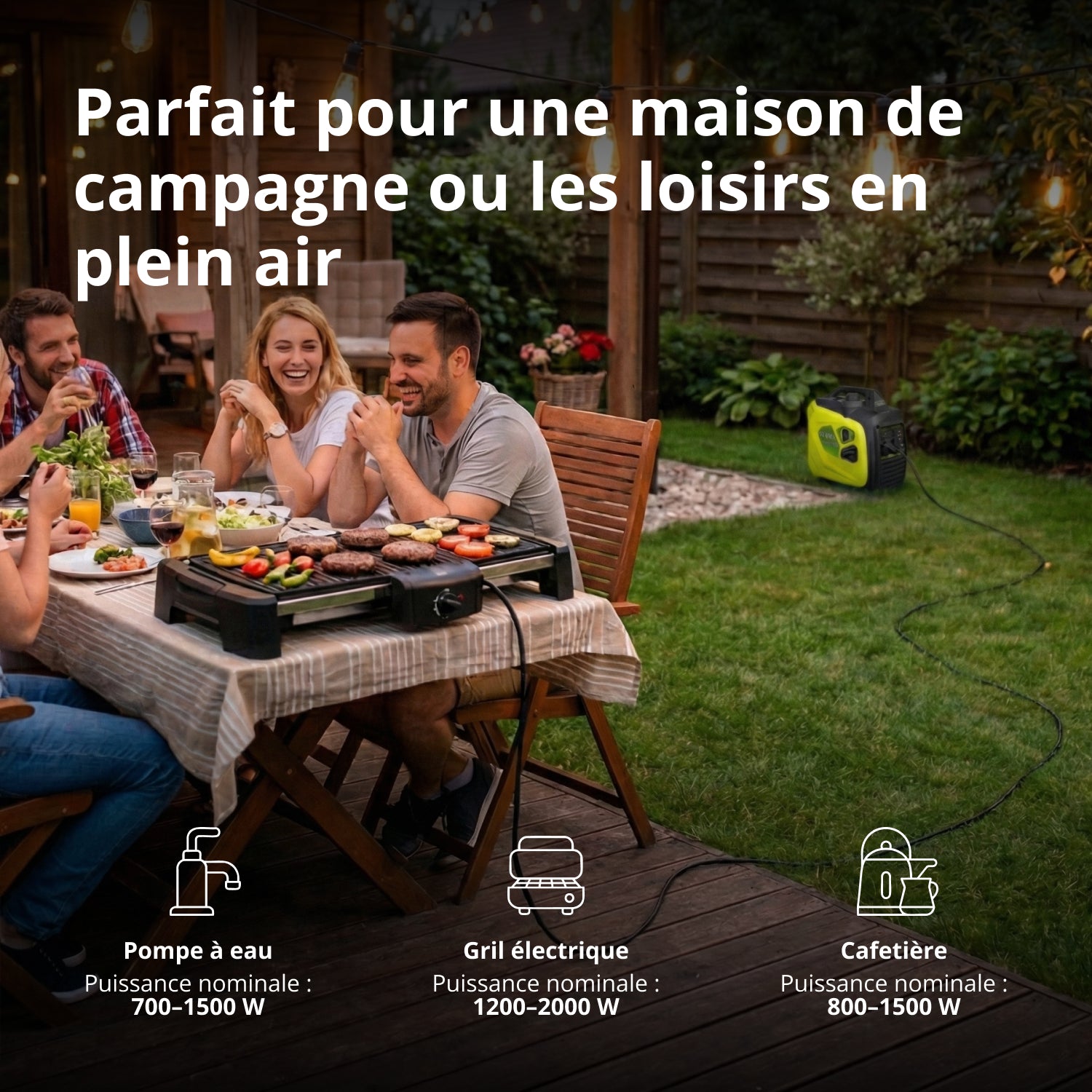 Groupe électrogène à essence inverter  KSB 33i S