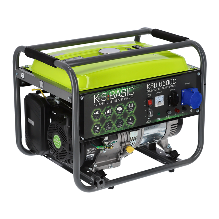 Бензиновий генератор «K&S BASIC» KSB 6500C