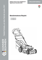 Benzines fűnyíró KS 46LMG-SP, KS 56LMG-SP