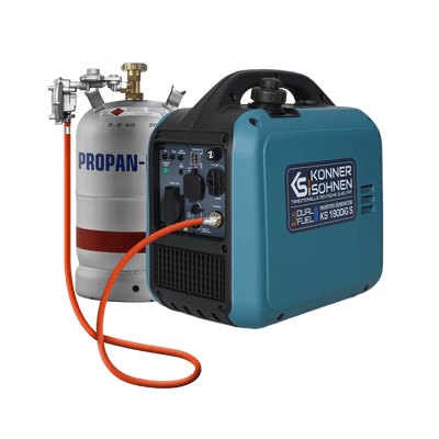 Invertterigeneraattori (LPG/bensiini) KS 1900iG S