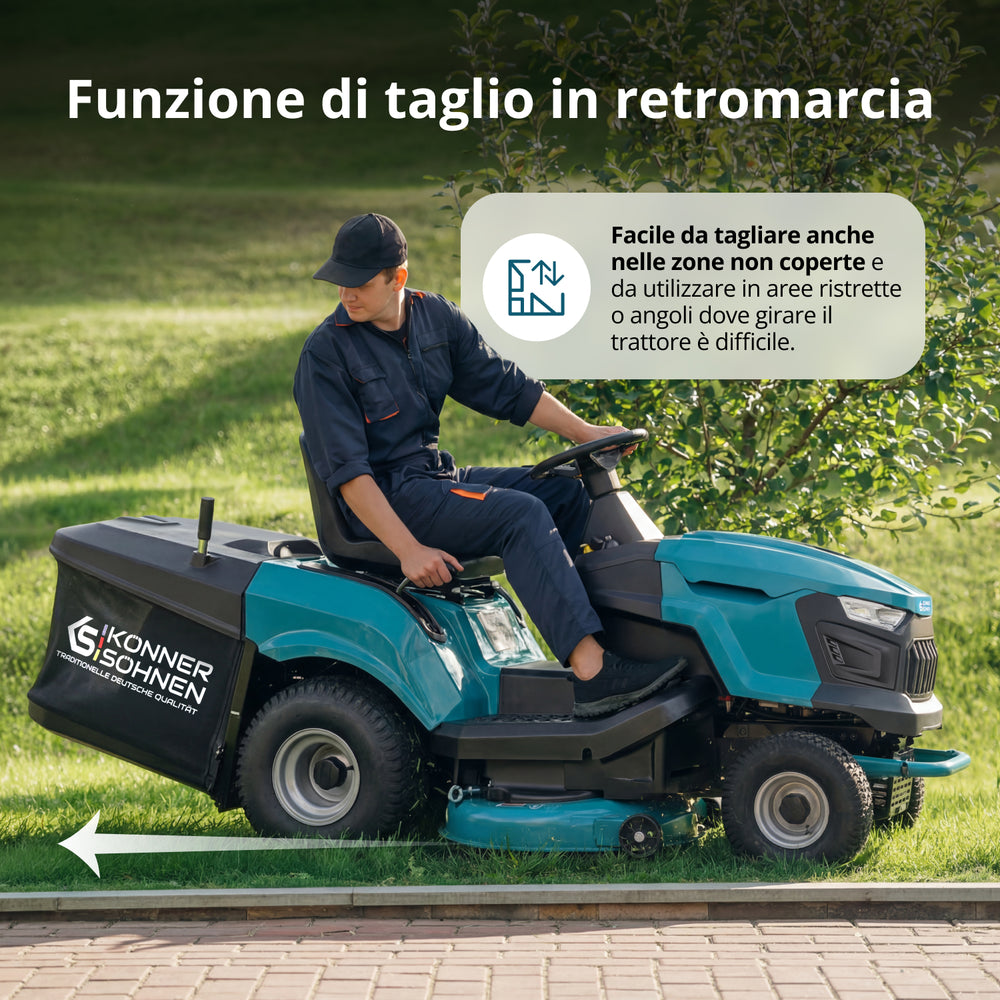 Trattorino Tagliaerba a Benzina KS 98TMG-H