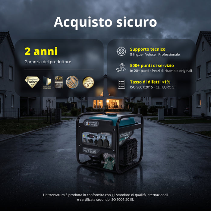 Generatore Inverter KS 4500i