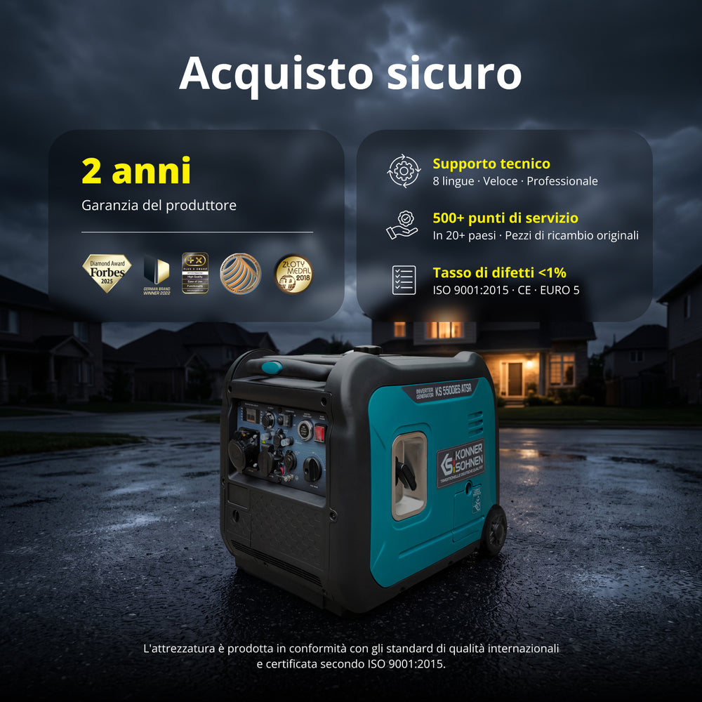 Generatore inverter KS 5500iE S ATSR