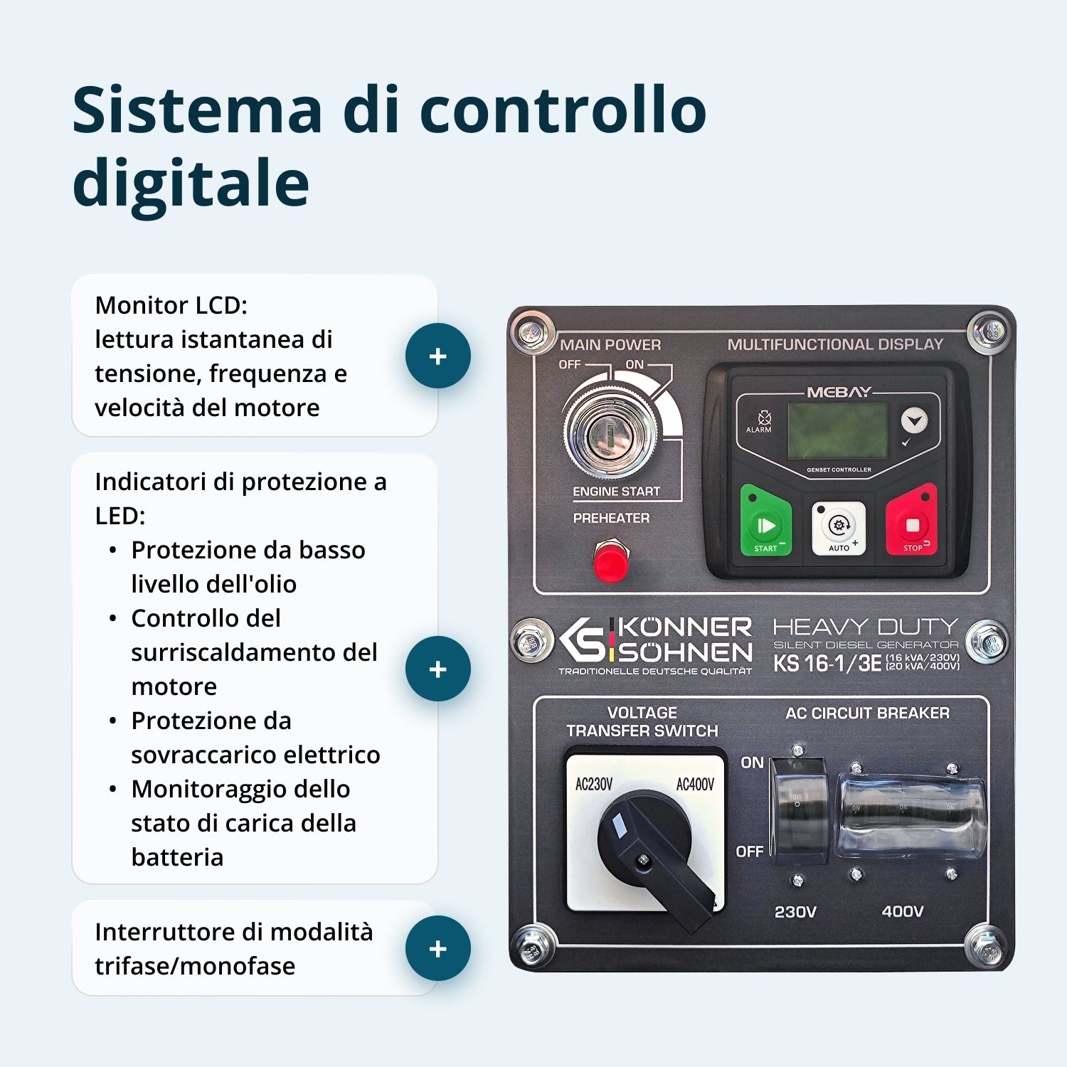 Generatore Diesel KS 16-1/3E