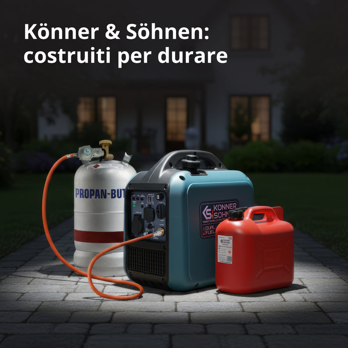 Generatore inverter (GPL/benzina) KS 1900iG S