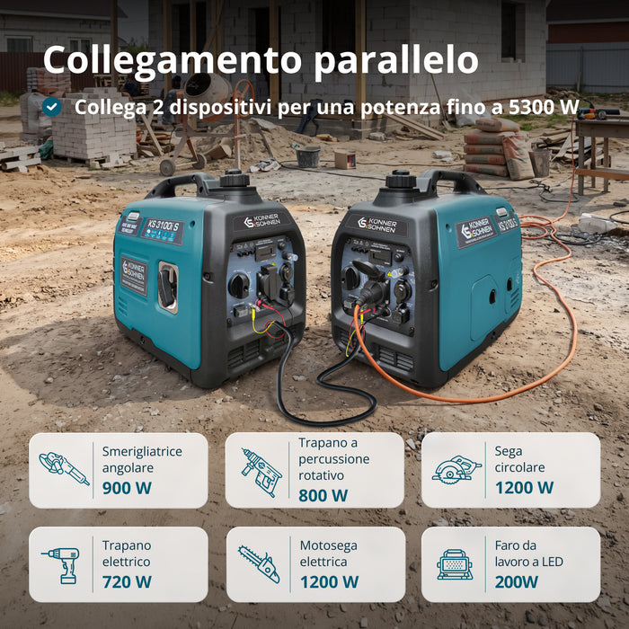 Generatore di inverter KS 3100i S