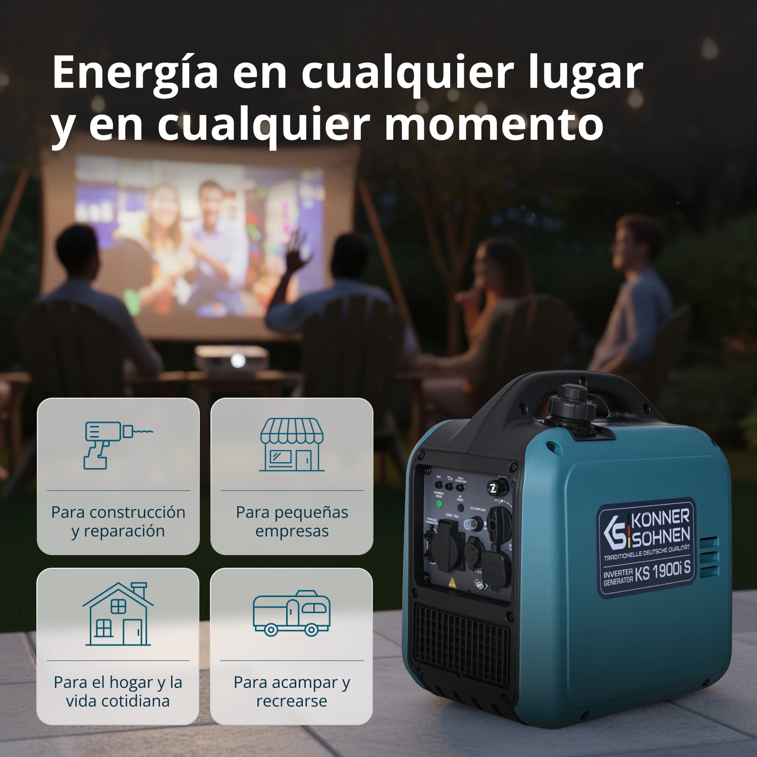 Generador inverter KS 1900i S