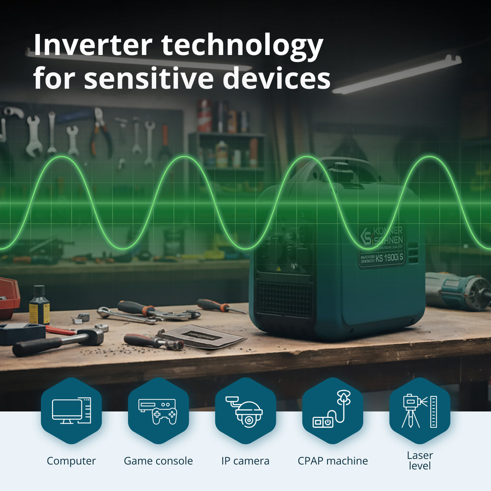 Invertergenerator KS 1900i S