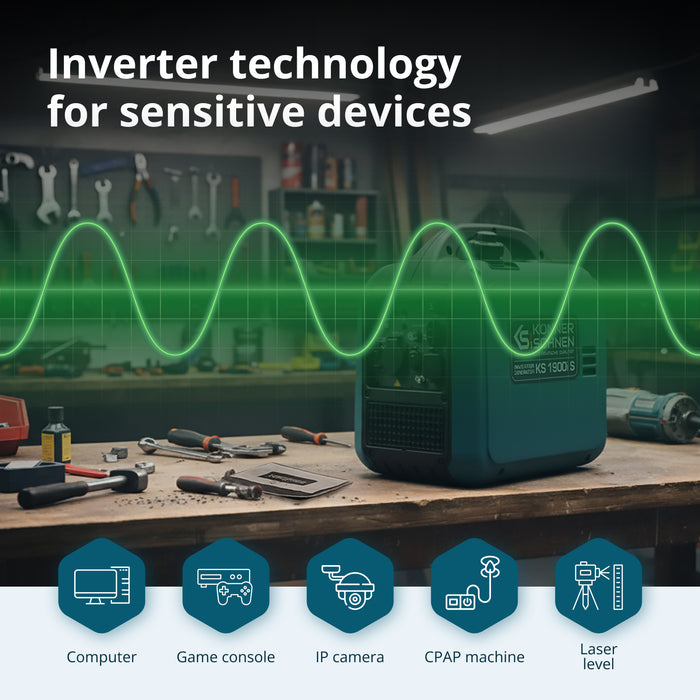 Invertergenerator KS 1900i S