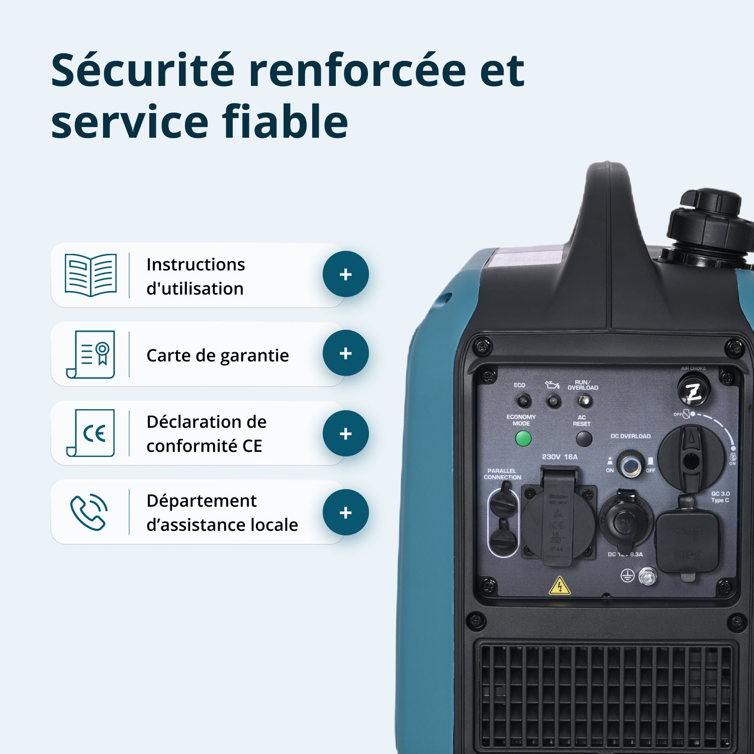 Groupe électrogène Inverter KS 1900i S 