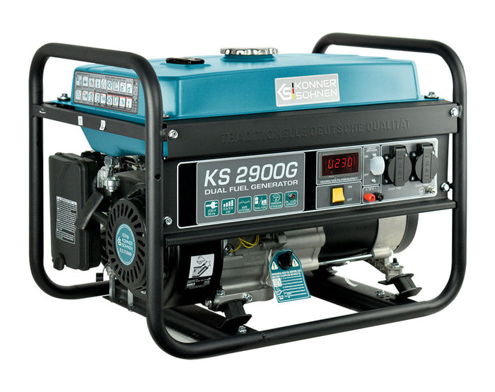 LPG/benzin generator "Könner & Söhnen" KS 2900G